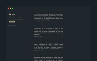 Hush Tweets screenshot 1
