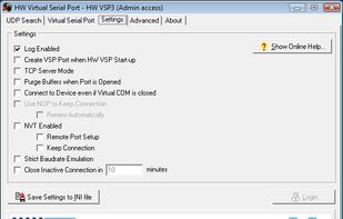 HW Virtual Serial Port screenshot 2