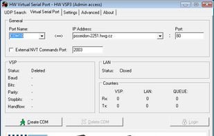 HW Virtual Serial Port screenshot 1