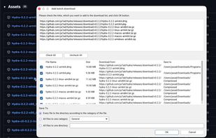 Hydra Download Manager screenshot 2