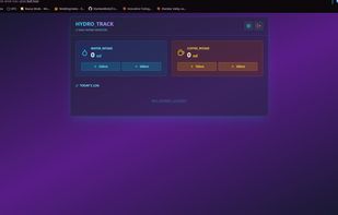 HYDRO_TRACK: Cyberpunk Hydration screenshot 1