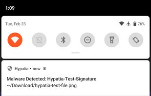 Hypatia Malware Scanner screenshot 2