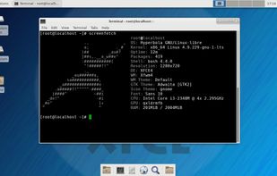 Hyperbola GNU/Linux-libre screenshot 1