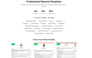 Professional Resume Templates
Choose from our collection of modern, ATS-friendly resume templates designed to help you land your dream job.