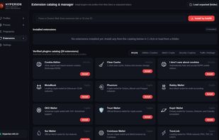 Hyperion-browser screenshot 2
