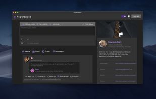Hyperspace Mastodon client screenshot 1