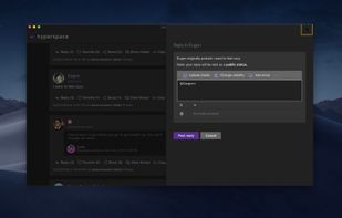 Hyperspace Mastodon client screenshot 3