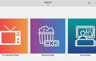 Hypnotix screenshot 1