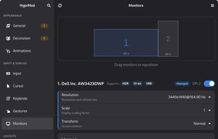 HyprMod screenshot 1