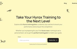 Hyrox Training Plans screenshot 1