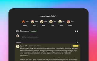 Hyvor Talk Embed - Dark