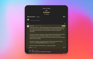 Hyvor Talk with Ratings