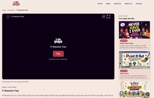 game page