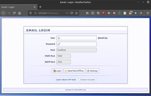 I2P Mail screenshot 1