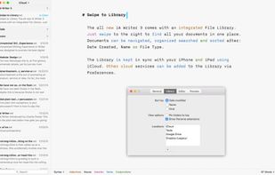iA Writer screenshot 2