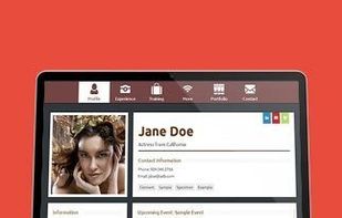 Free professional portfolio website