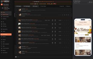 Desktop dashboard with GASTON, the built-in AI assistant