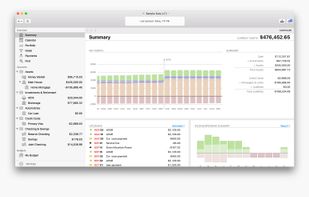 Summary view gives you the big picture of your finances.