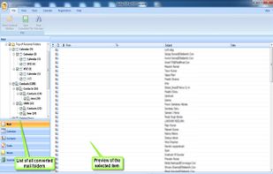IbidInfo OST to PST Converter screenshot 2