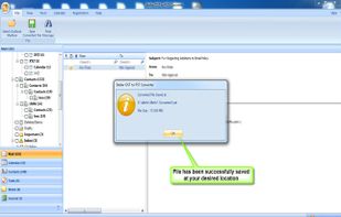 IbidInfo OST to PST Converter screenshot 1