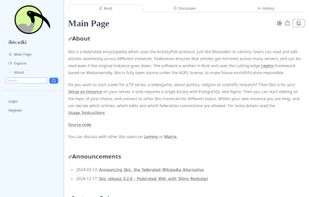 Ibis Wiki screenshot 1