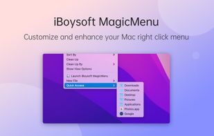 iBoysoft MagicMenu screenshot 1