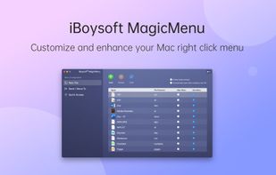 iBoysoft MagicMenu screenshot 1