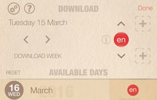 iBreviary screenshot 1