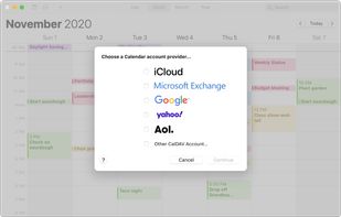 Apple Calendar screenshot 1