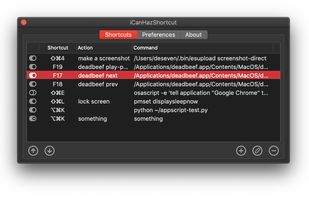 iCanHazShortcut screenshot 1