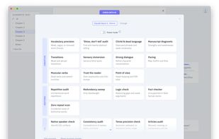 Use great built-in checks for professional self-editing