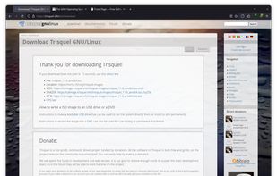 GNU IceCat screenshot 2