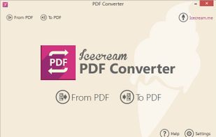 Icecream PDF Converter screenshot 1