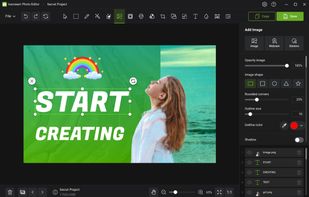 Icecream Photo Editor screenshot 1