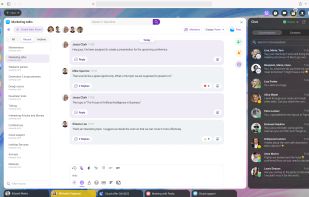 IceWarp app TeamChat tab