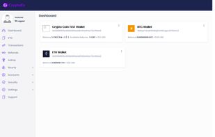 Open view on dashboard page.