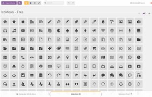 IcoMoon screenshot 1
