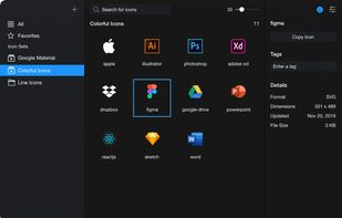Iconset screenshot 1