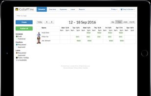 iCoStaffTime screenshot 1