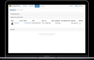 iCoStaffTime screenshot 1