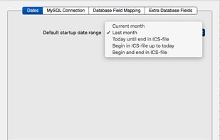 Initial Date Range preference setting (unregistered version)