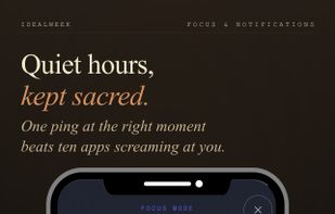 IdealWeek screenshot 3