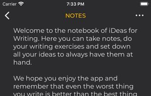 iDeas for Writing screenshot 1