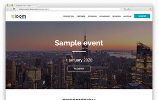 idloom-events screenshot 2