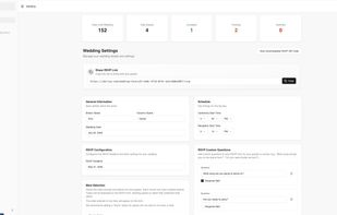 Wedding Customizer, you can manage all your wedding needs here