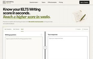 IELTS Writing Practice screenshot 1