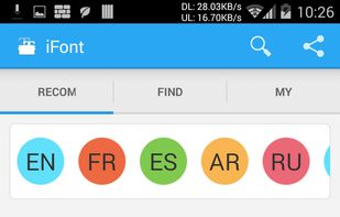 iFont(Expert of Fonts) screenshot 1