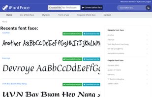 iFontFace screenshot 3