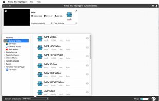 iFunia Blu-ray ripper for Windows can convert BDs to any format or device: general video like MP4, MKV, AVI; 4K video; general audio; Web video; Apple device; Mobile phone; Game Console.