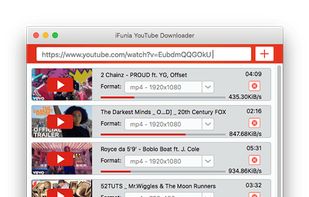 iFunia YouTube Downloader for Mac screenshot 1